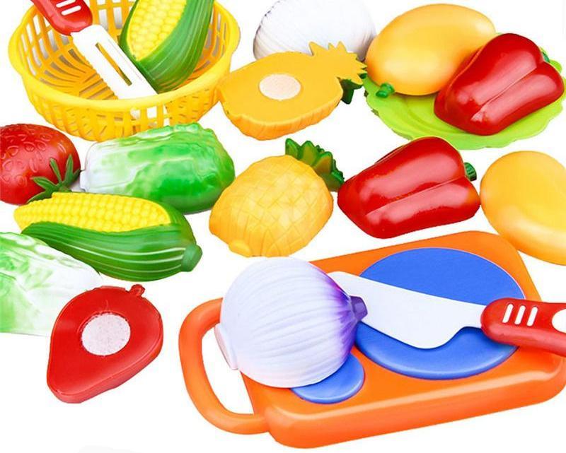 Master Chef Fruit and Vegetable Pretend Toys | 12 pcs set |